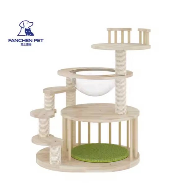 New Pet Supplies Toys All Seasons Universal Oak Cat Climbing Tree For Indoor Use By Small Cats