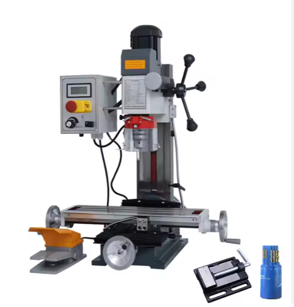 TC-9516 Brushless Motor Vertical Mini Milling Machine Manual Metal Milling Drilling Machine