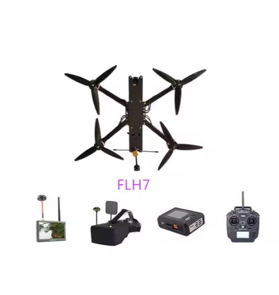 FLH7 FPV 7 inch unmanned aerial vehicle with four-axis flight speed of 120KM/h and load capacity of 2KG FPV drone