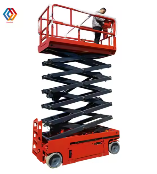 10m Hot Sell CE Certificate Full Electric Scissor Lift