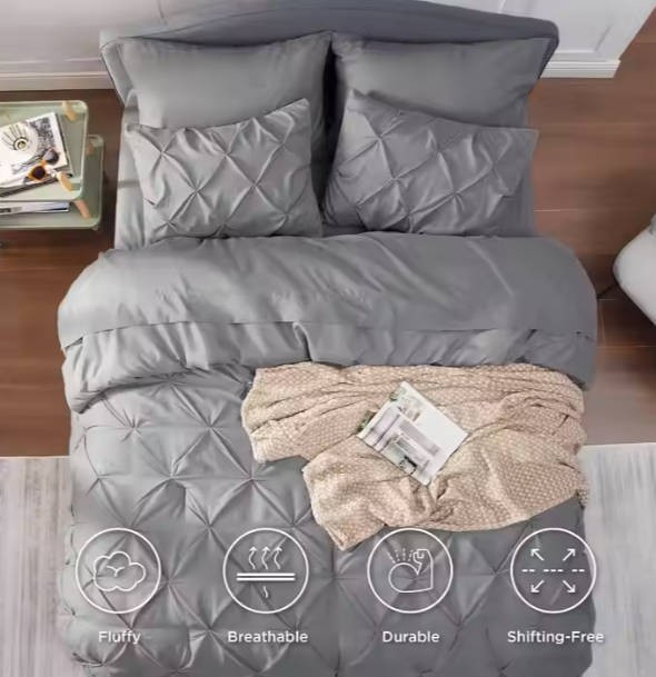 Luxury Cotton Twisted Duvet 95% White Goose Silk Filling Soft Thickened Warm Winter Quilt Core Printed Home Use Hotel Wholesale