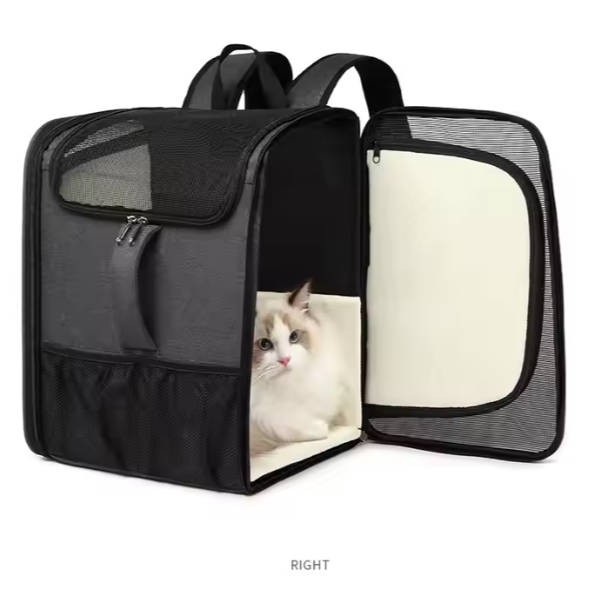 Hot Selling Items Pet Bag Carrier Airplane Oxford Dog Backpack Carrying Bag Dog Travel Bag Cat