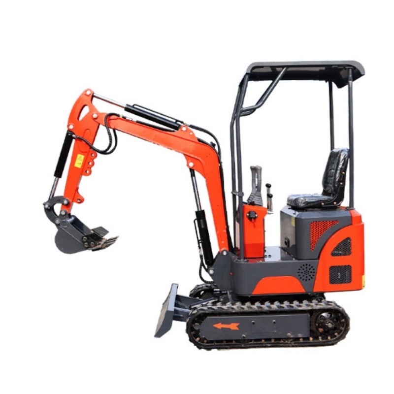 Small excavator household digging agricultural engineering multi-function micro hook machine orchard 10 micro digging 20 ditch small excavator