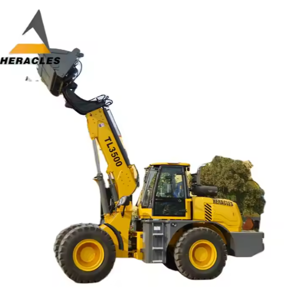 CE approved 7m 3 ton big wheel china telescopic handler telescopic loader