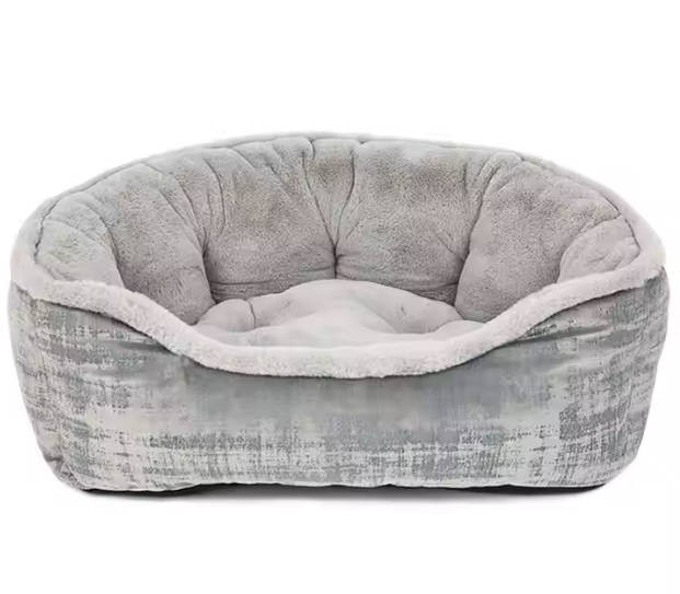 Wholesale Bite-resistant Warm Waterproof Oxford Fabric Human Size Dog Bed For Humans Large Cat Pet Beds Together