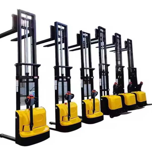 1Ton 1.5Ton Manual Pallet Stacker Lift Inexpensive Forklifts