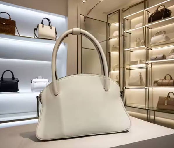 Women's Luxury Tote Crossbody Bag New Original Designer Logo Candy Pattern Leather Lined Zipper Closure Bowling Dumpling Style